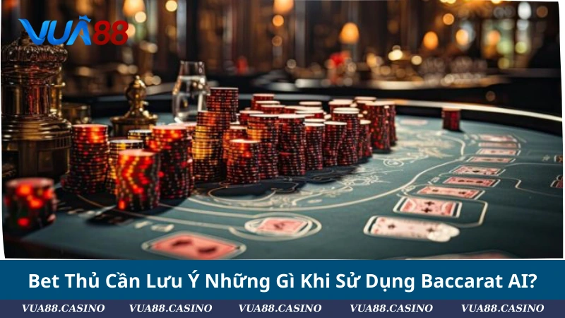 Tổng Hợp Baccarat AI Hot Nhất 2025 Dành Cho Người Mới Bet Thủ Cần Lưu Ý Những Gì Khi Sử Dụng Baccarat AI