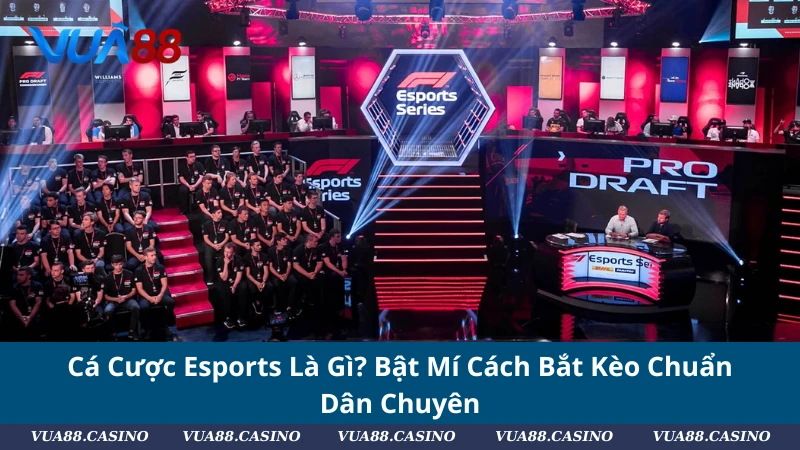 Cá Cược Esports Là Gì? Bật Mí Cách Bắt Kèo Chuẩn Dân Chuyên