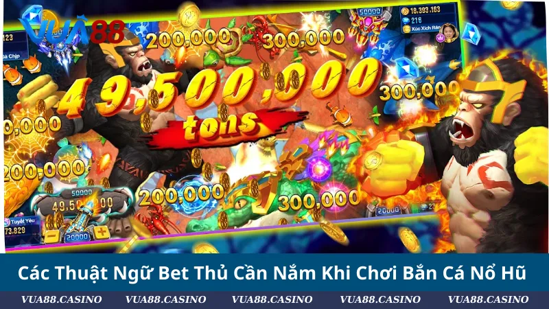 Bí Kíp Bắn Cá Nổ Hũ: Săn Boss – Nổ Hũ – Hồi Vốn Cực Nhanh Các Thuật Ngữ Bet Thủ Cần Nắm Khi Chơi Bắn Cá Nổ Hũ