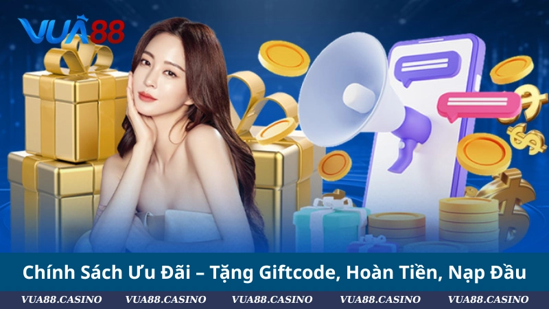Chính Sách Ưu Đãi – Tặng Giftcode, Hoàn Tiền, Nạp Đầu