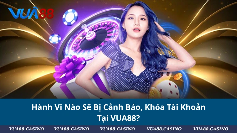 Điều Khoản Điều Kiện VUA88: Bảo Vệ Hội Viên, Giữ Vững Niềm Tin Hành Vi Nào Sẽ Bị Cảnh Báo, Khóa Tài Khoản Tại VUA88