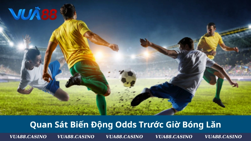 Quan Sát Biến Động Odds Trước Giờ Bóng Lăn