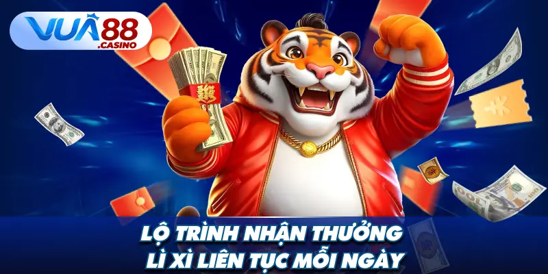 Lộ Trình Nhận Thưởng – Lì Xì Liên Tục Mỗi Ngày