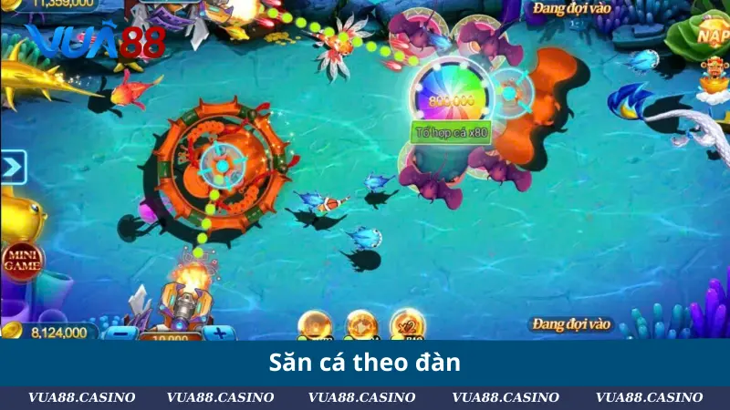 Bắn Cá Tiên Cá - Săn Cá Kịch Tính, Đổi Thưởng Hấp Dẫn Săn cá theo đàn