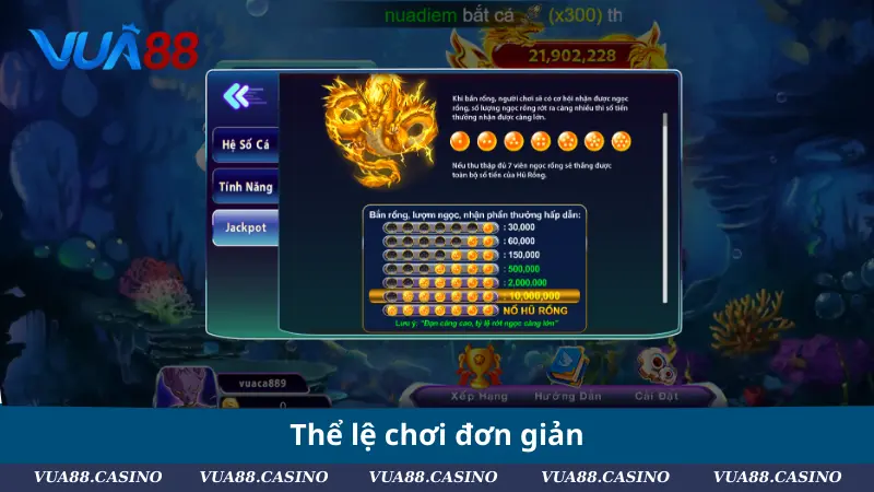 Bắn Cá Long Vương - Trải Nghiệm Săn Thưởng Lớn Mỗi Ngày Thể lệ chơi đơn giản